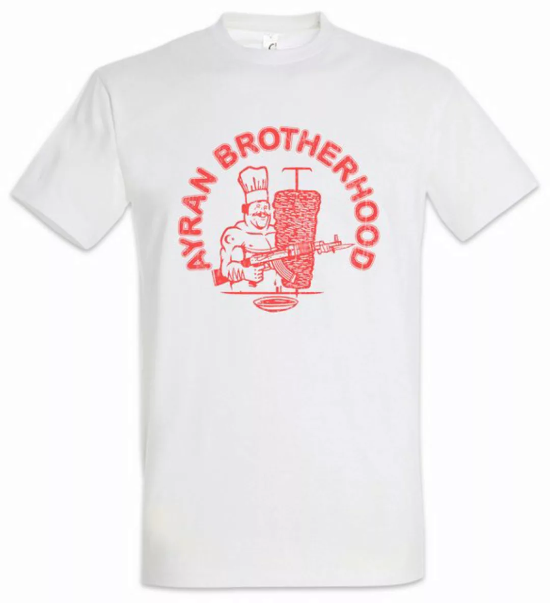 Urban Backwoods Print-Shirt Ayran Crew Herren T-Shirt Döner Kebab Dönerlade günstig online kaufen