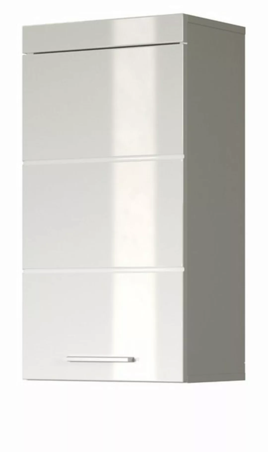 trendteam Hängeschrank Amanda (Badschrank in weiß, 37 x77 cm) Hochglanz günstig online kaufen