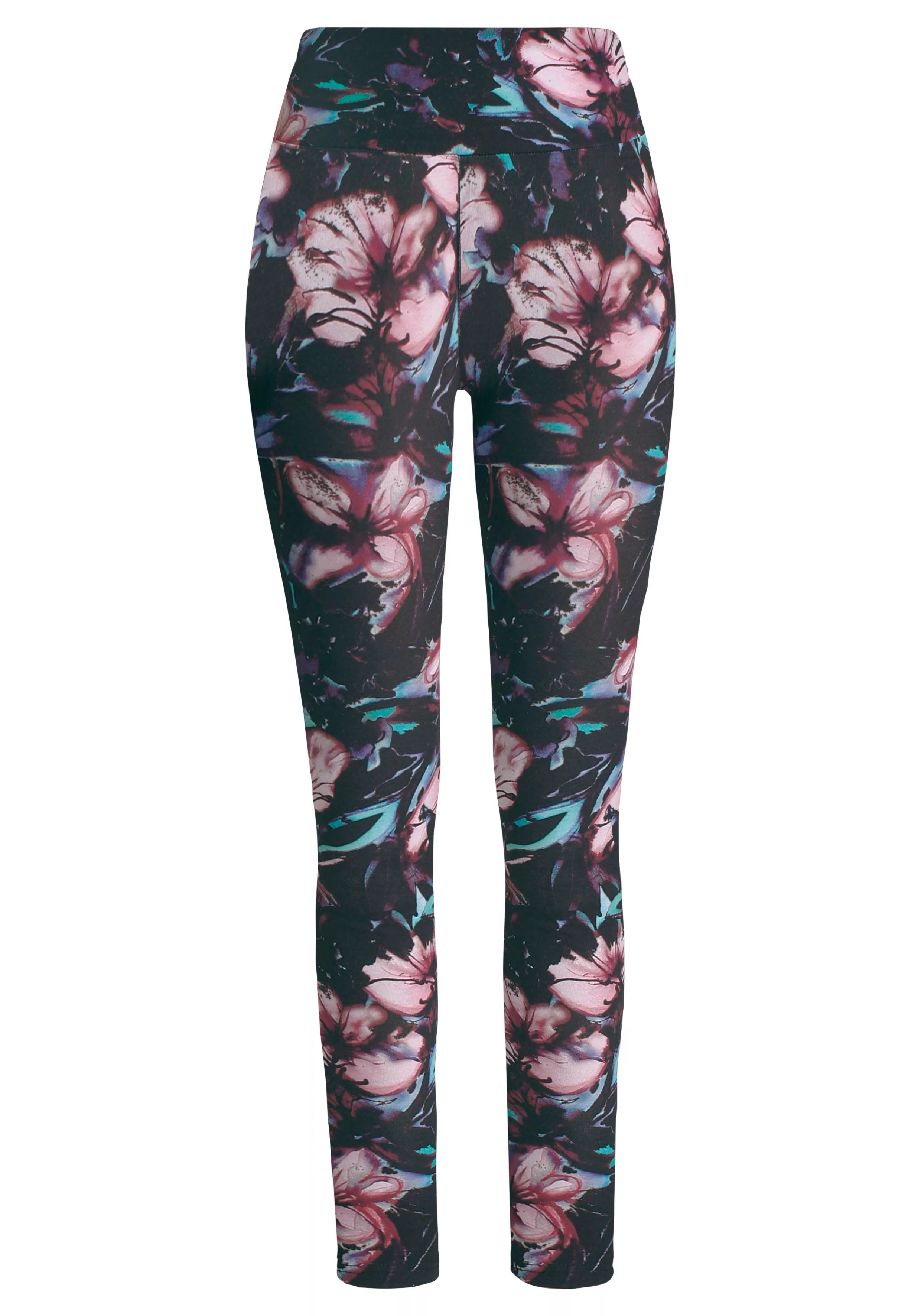 H.I.S Leggings mit Blumendruck, Loungewaer günstig online kaufen