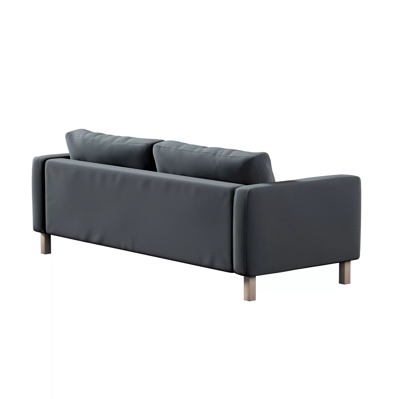 Bezug für Karlstad Schlafsofa, graphite, Bezug für Karlstad 3-Sitzer auskla günstig online kaufen