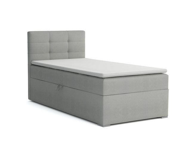 Deine Möbel 24 Boxspringbett FLO Boxbett Einzelbett Polsterbett Jugendbett günstig online kaufen