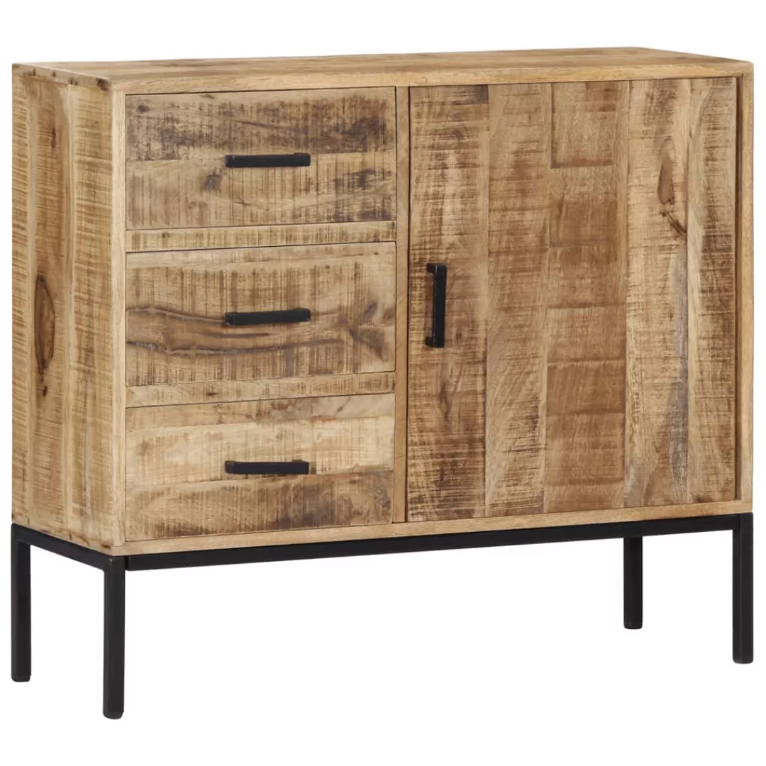 Vidaxl Sideboard 88x30x73 Cm Massivholz Mango günstig online kaufen