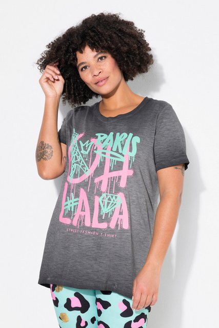 Angel of Style T-Shirt T-Shirt oversized mit Paris Graffitti-Schriftzug günstig online kaufen