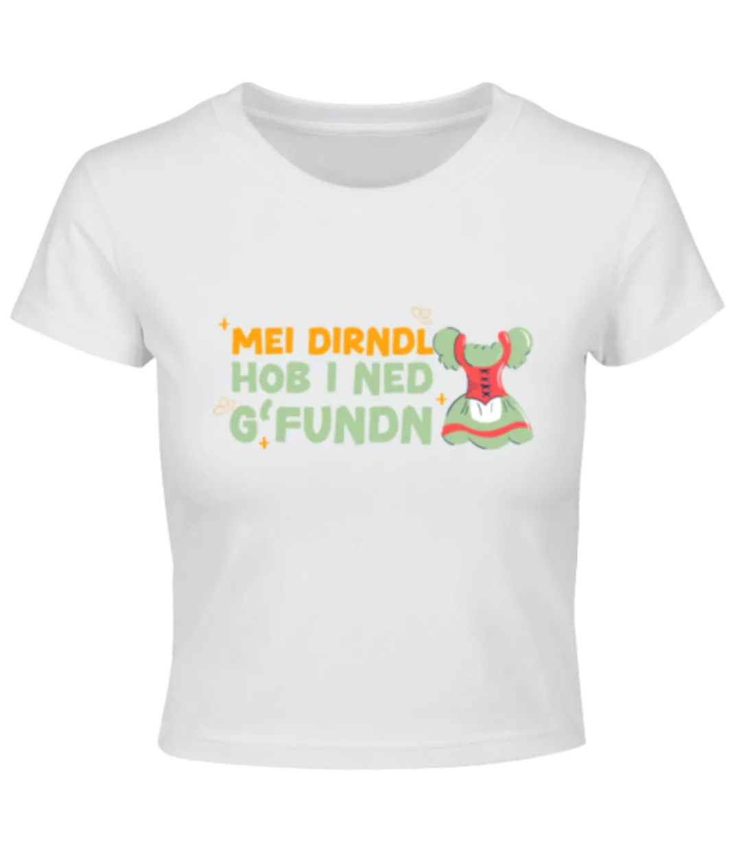 Dirndl Ned Gfundn · Crop T-Shirt günstig online kaufen