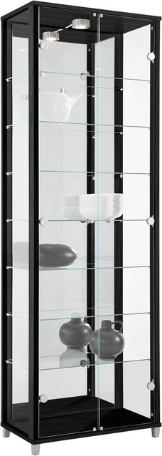 fif möbel Vitrine "OPTIMA", Standvitrine/Glasvitrine 2x Glastür,perfekt für günstig online kaufen