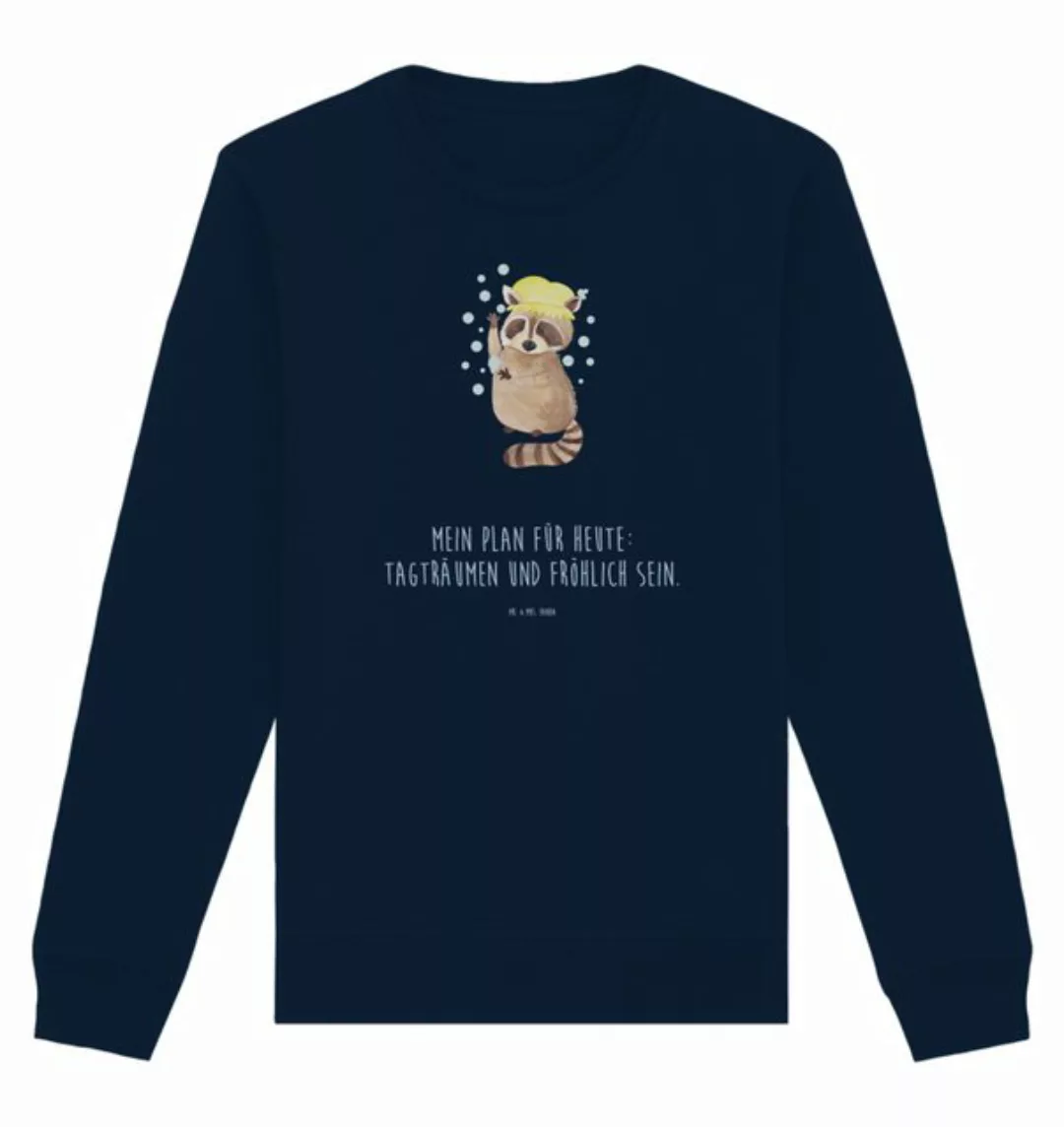 Mr. & Mrs. Panda Longpullover Waschbär Größe L - French Navy - Geschenk, Sw günstig online kaufen