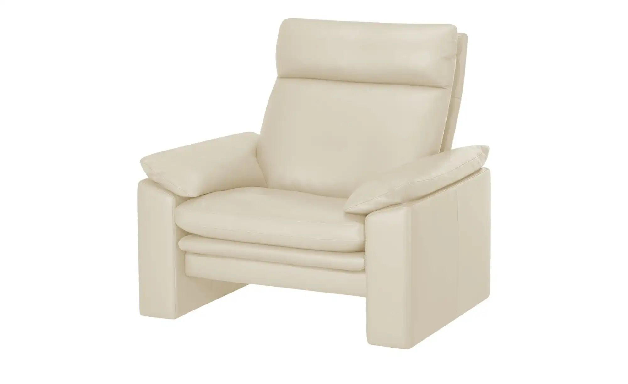 erpo just relax Ledersessel  JR963 Bari ¦ beige ¦ Maße (cm): B: 103 H: 99 T günstig online kaufen