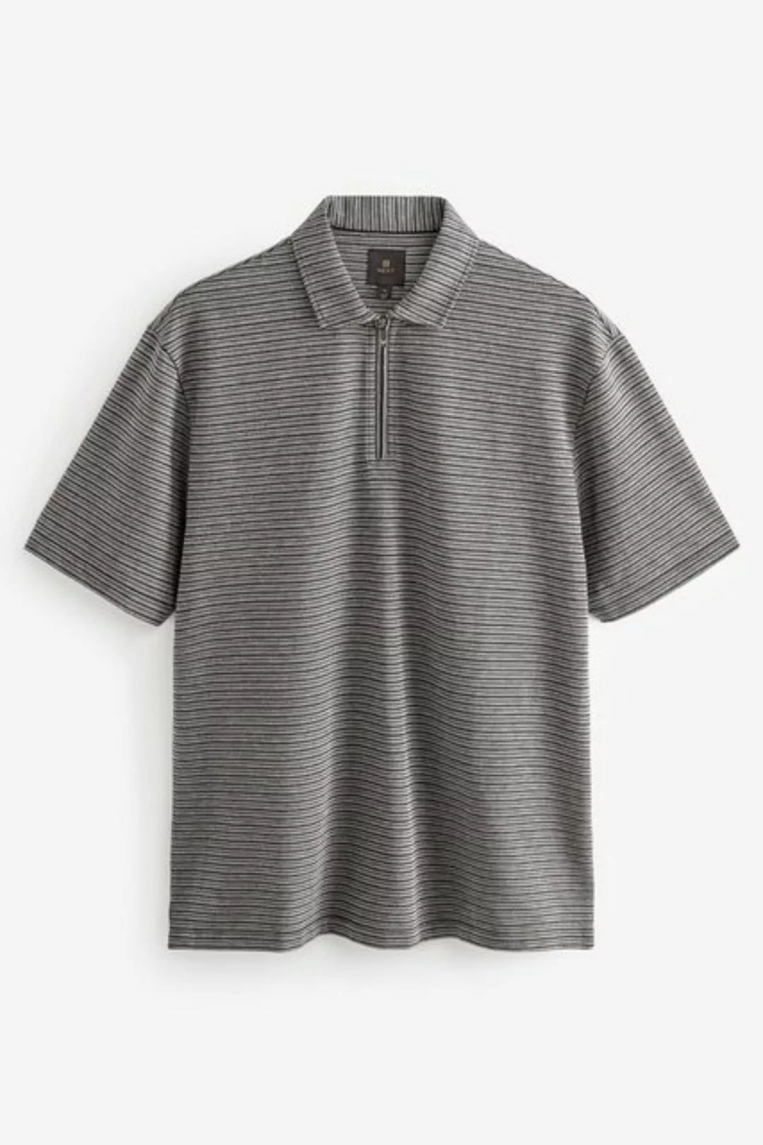 Next Poloshirt Schickes Poloshirt mit Reißverschluss (1-tlg) günstig online kaufen