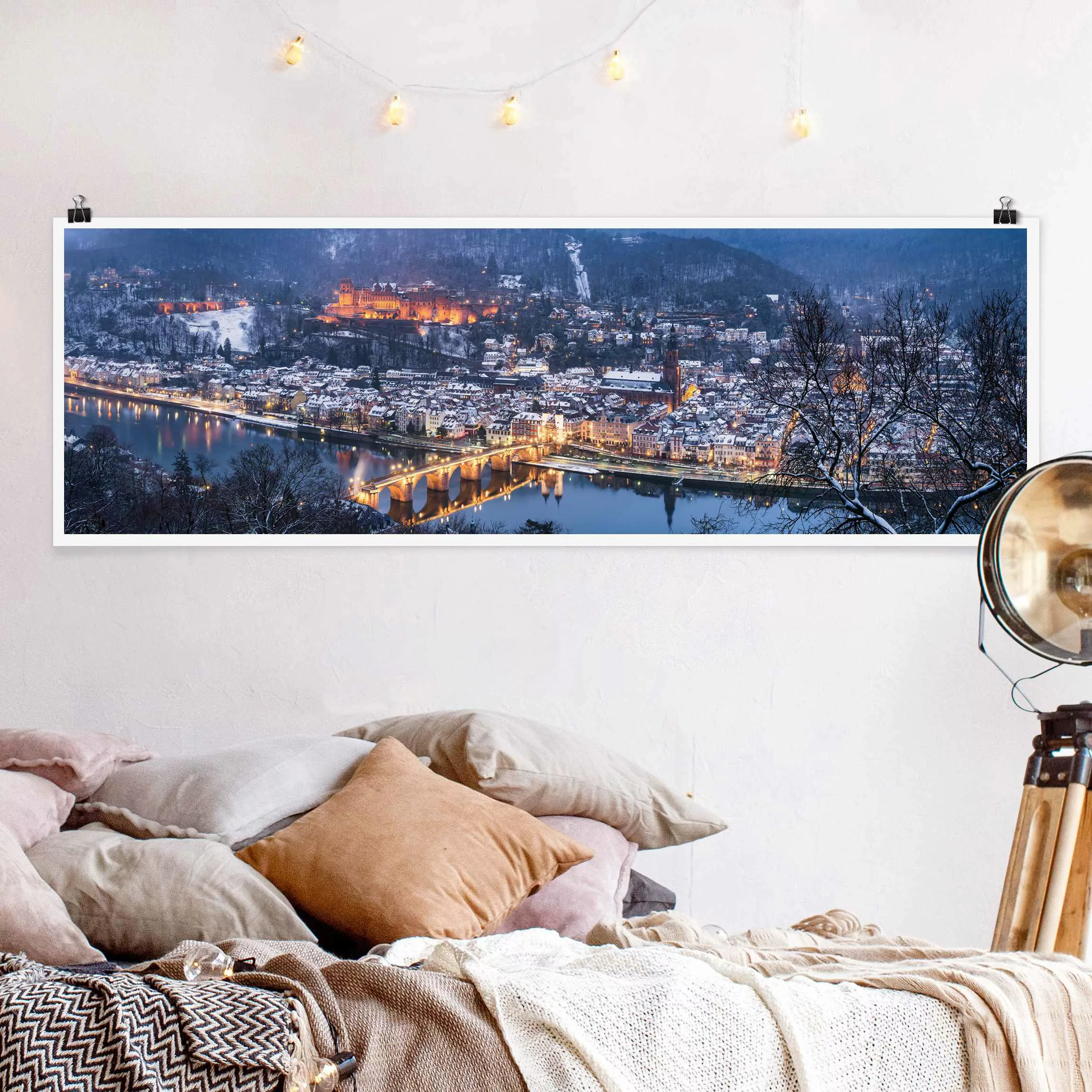 Poster Winterliches Heidelberg günstig online kaufen
