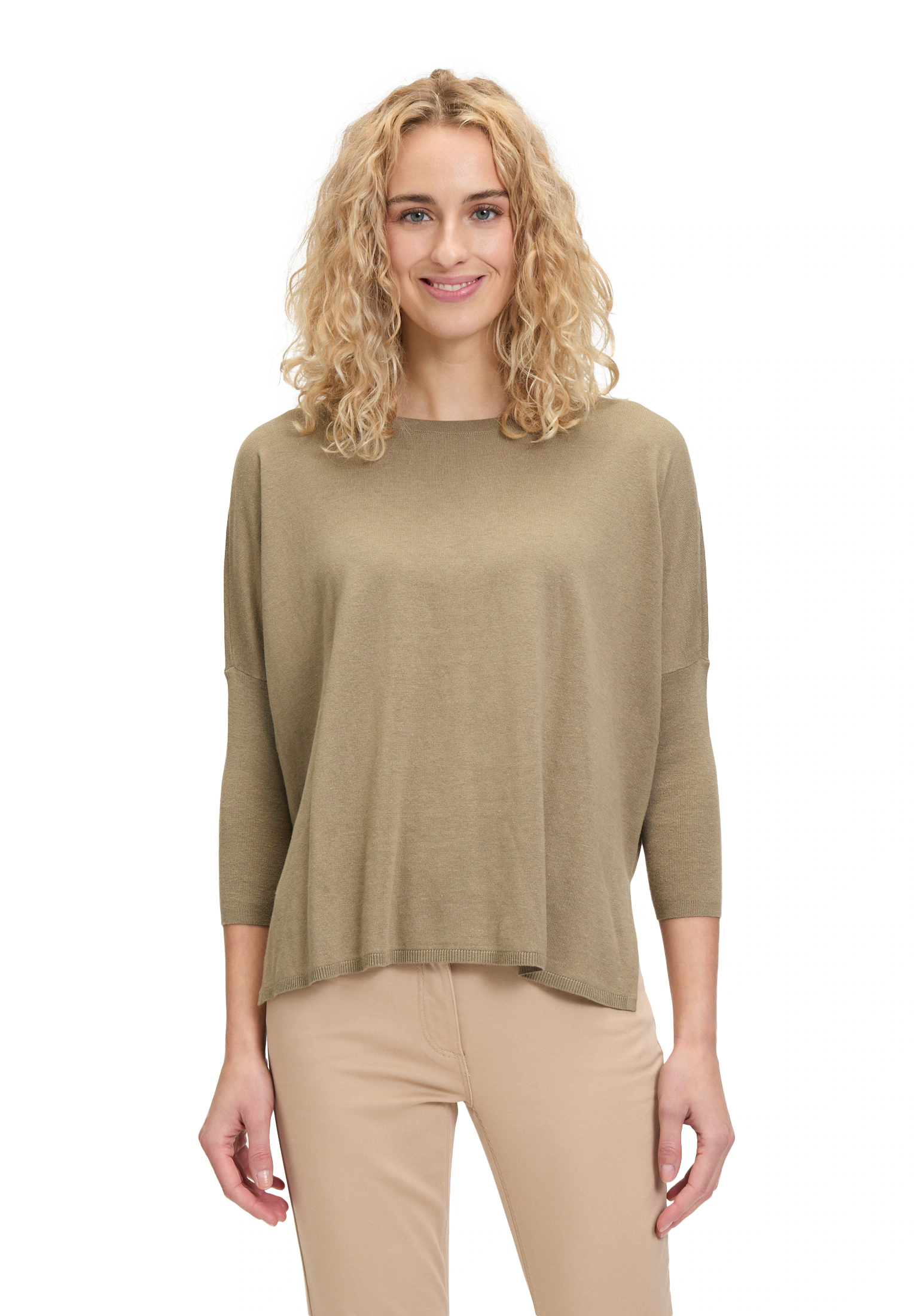 Betty Barclay Strickpullover "Betty Barclay Strickpullover mit 3/4 Arm", Ma günstig online kaufen