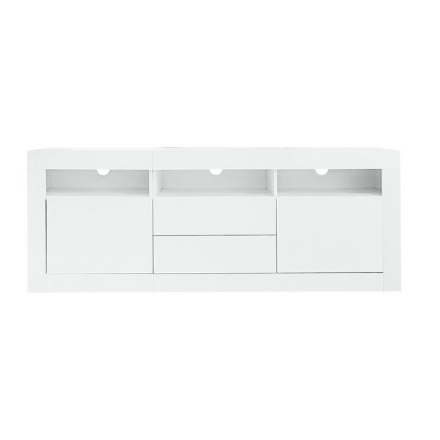 IDEASY TV-Schrank 160*35*60cm Hochglanz-TV-Schrank mit LED-Beleuchtung, (3 günstig online kaufen