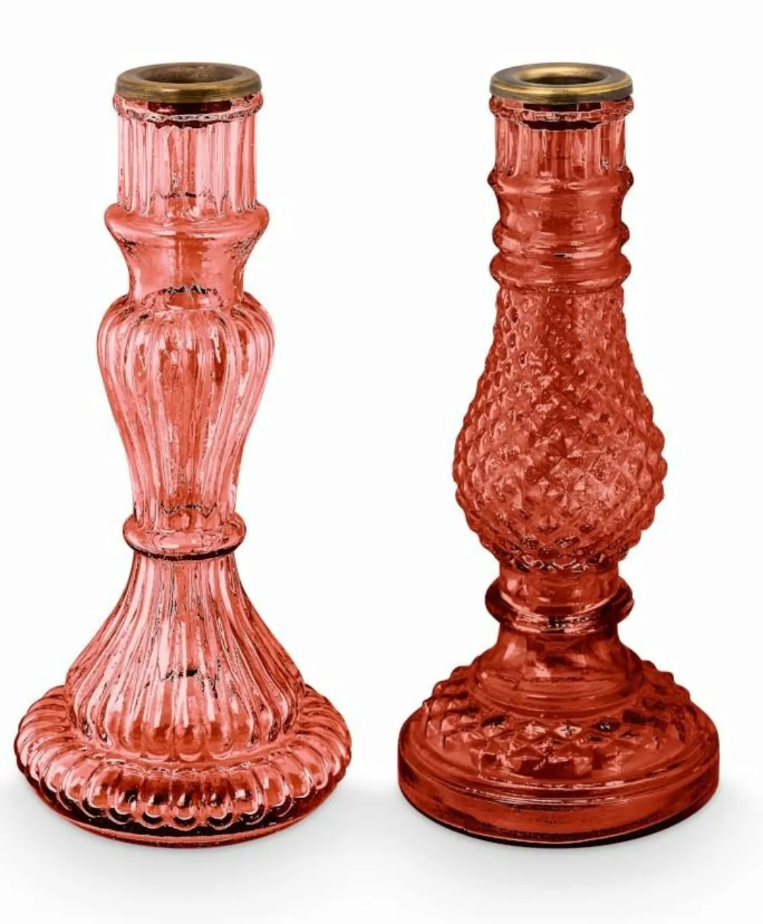 PIP STUDIO Kerzenleuchter Kerzenhalter pink class 20 cm Set2 (pink) günstig online kaufen