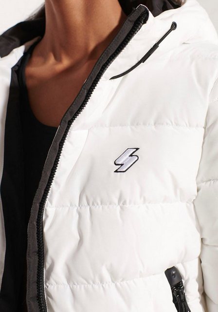 Superdry Steppjacke HOODED SPIRIT SPORTS PUFFER aus wasserabweisendem Mater günstig online kaufen