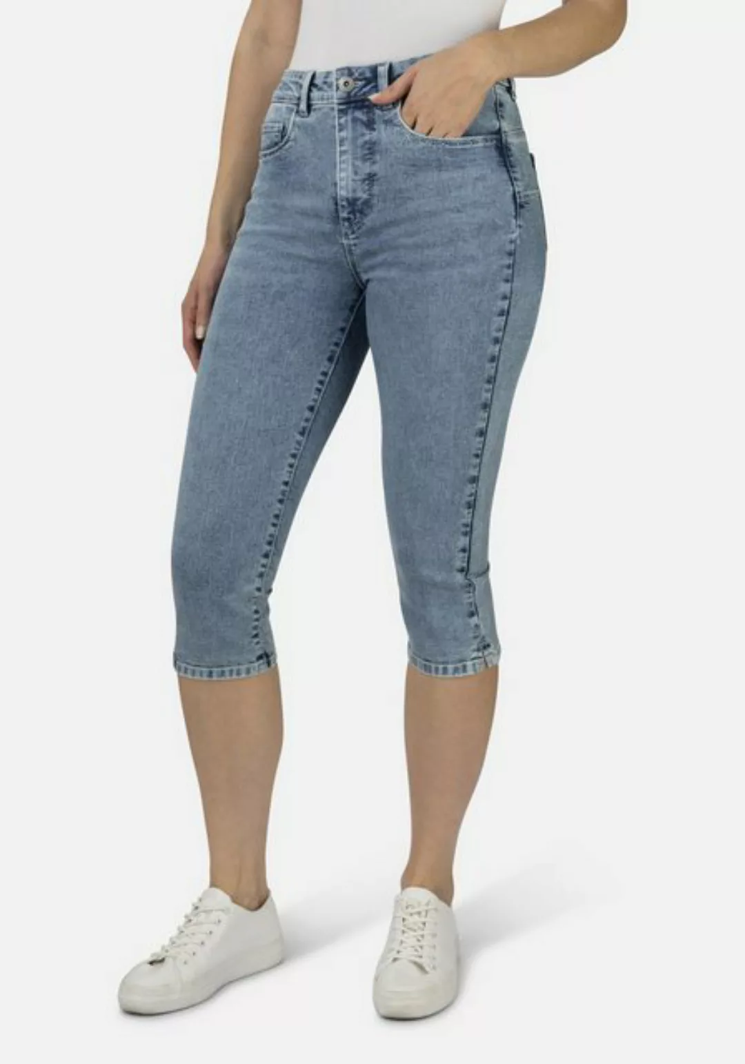 STOOKER WOMEN 7/8-Jeans Denim Capri Skinny Fit Stretch günstig online kaufen