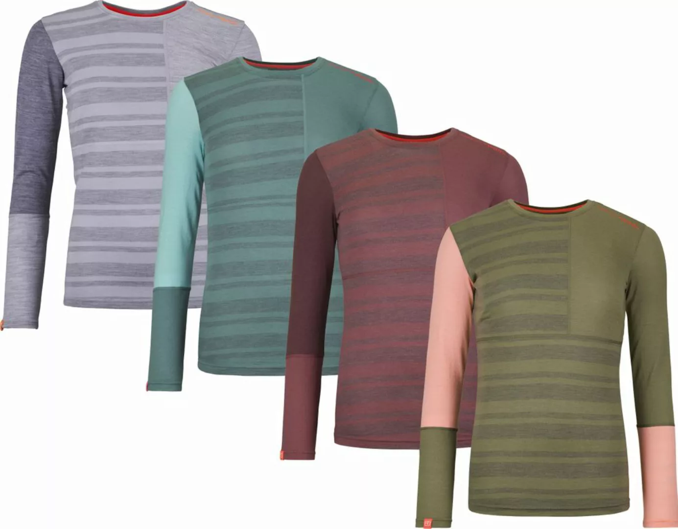 Ortovox Merino 185 Rock´n Wool Long Sleeve Women - Funktionsunterwäsche günstig online kaufen