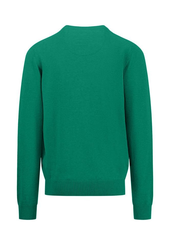 FYNCH-HATTON Strickpullover - Legerer Strickpullover mit V-Ausschnitt, günstig online kaufen
