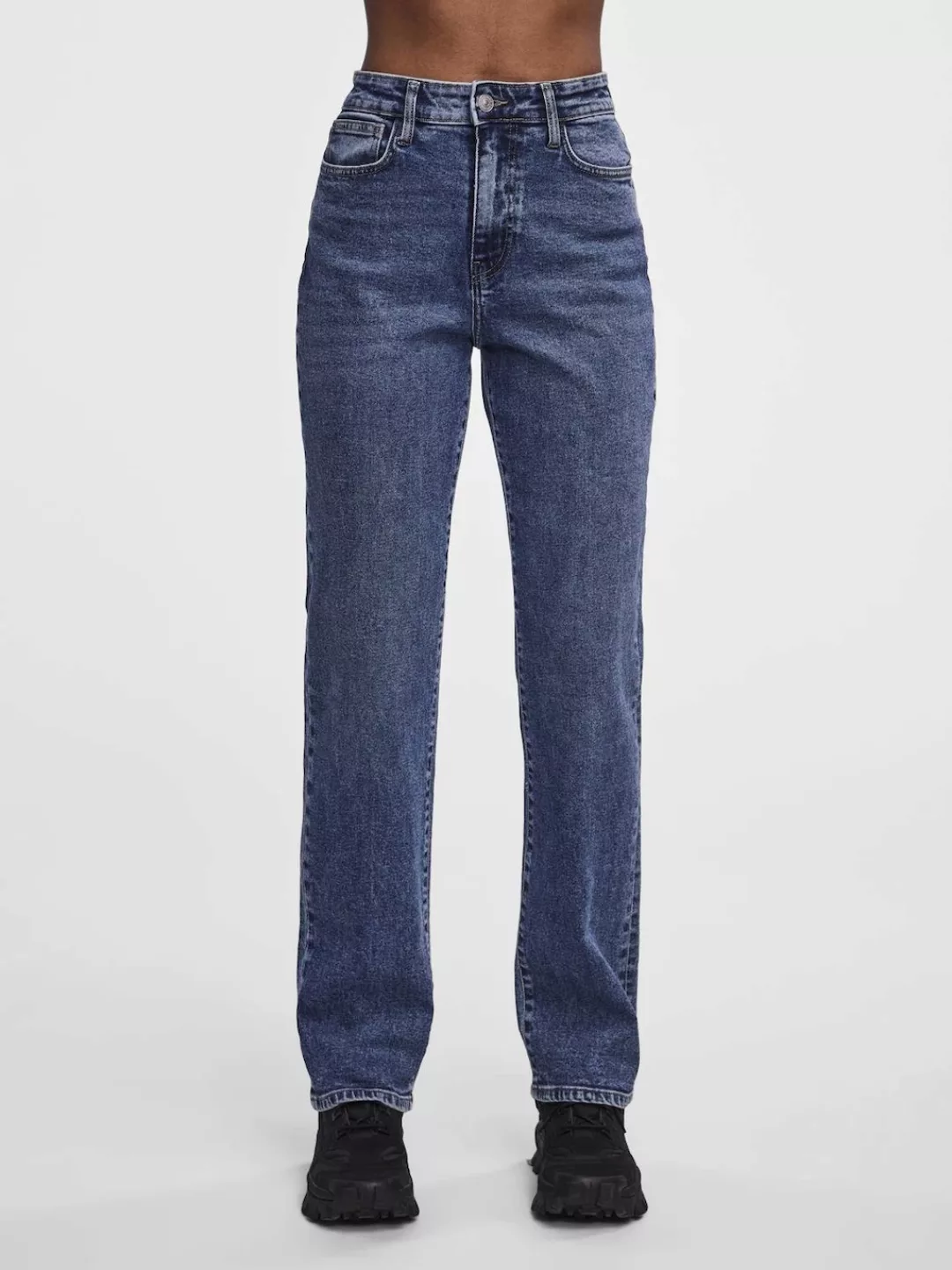 pieces Straight-Jeans PCKELLY HW STRAIGHT JEANS MB402 NOOS BC günstig online kaufen