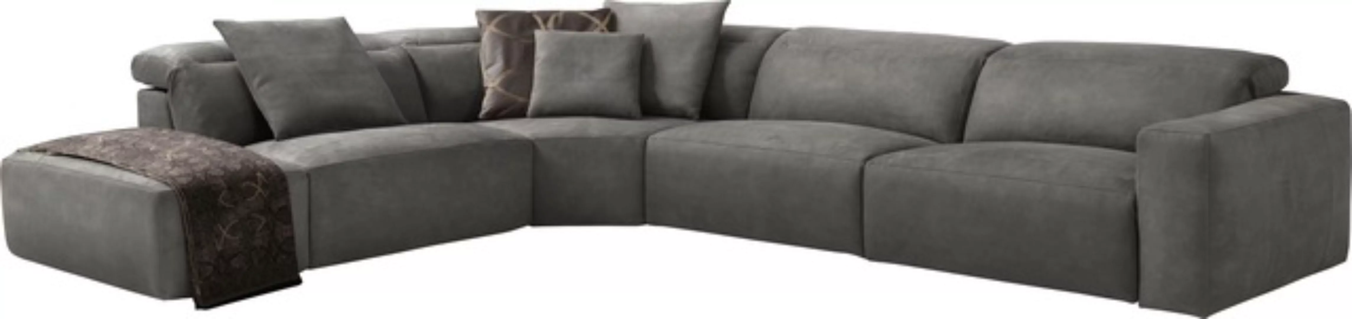 Egoitaliano Ecksofa »Beverly, extravangantes Designsofa mit erstklassigem S günstig online kaufen