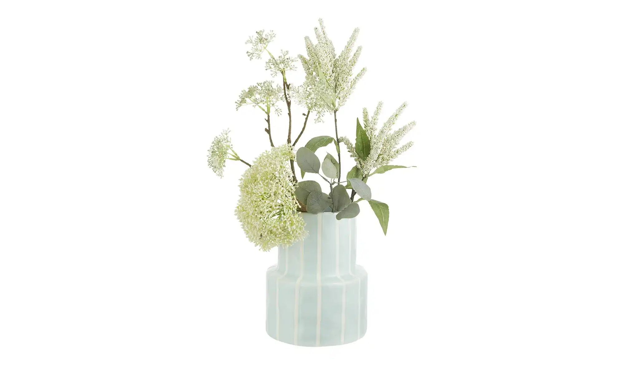 Vase ¦ grün ¦ Dolomite ¦ Maße (cm): H: 25  Ø: 19.5 Accessoires > Vasen - Hö günstig online kaufen