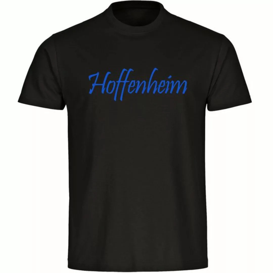 multifanshop T-Shirt Herren Hoffenheim - Schriftzug - Männer günstig online kaufen