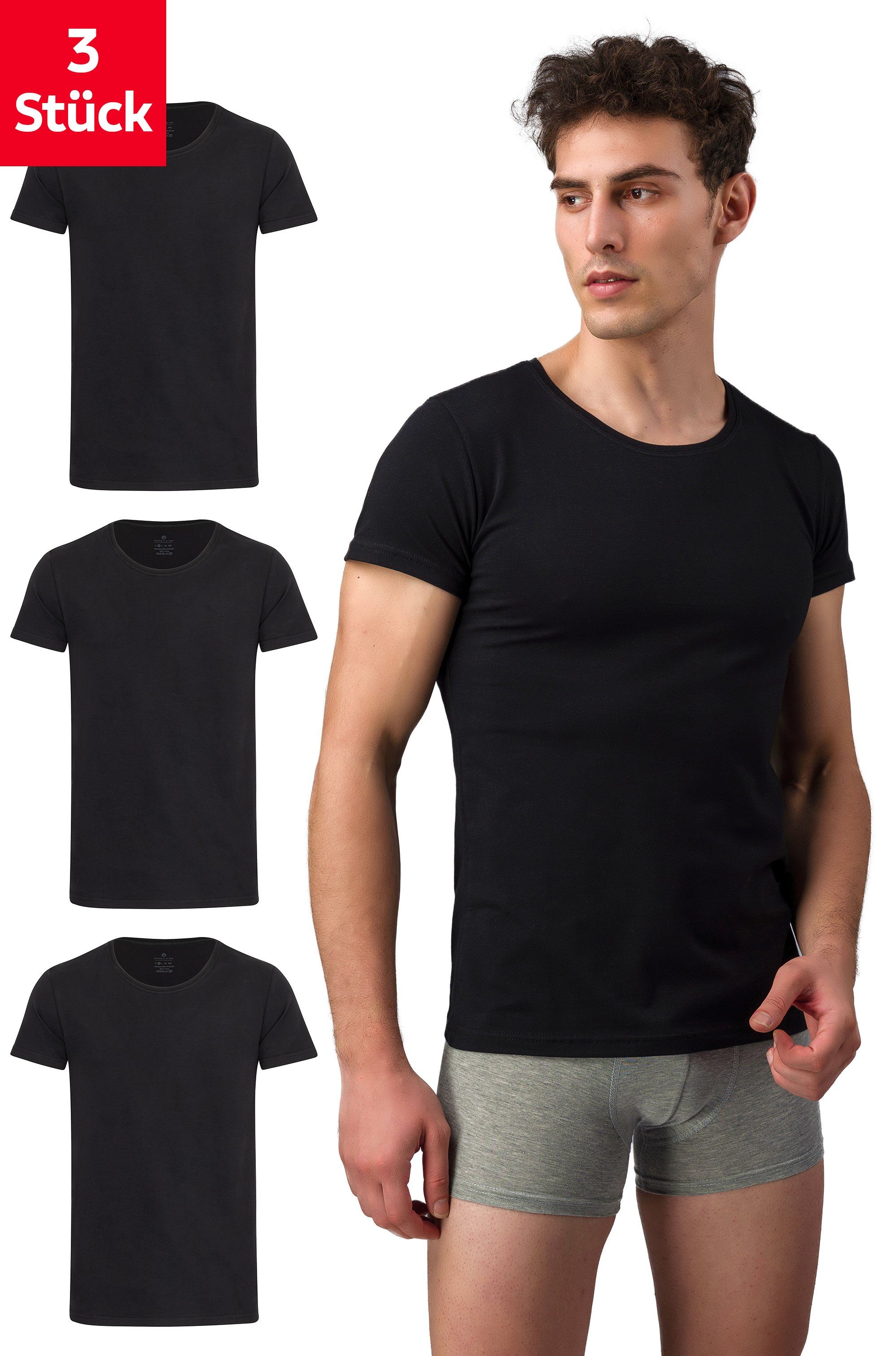 Burnell & Son Unterhemd T-Shirt Business günstig online kaufen