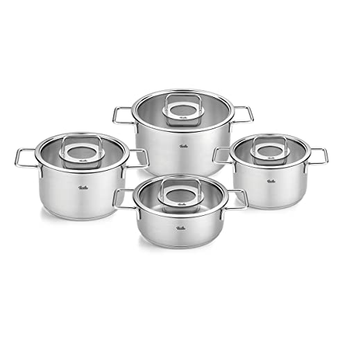 Fissler Topf-Set »Fissler Pure Collection«, Edelstahl 18/10, (Set, 4 tlg., günstig online kaufen