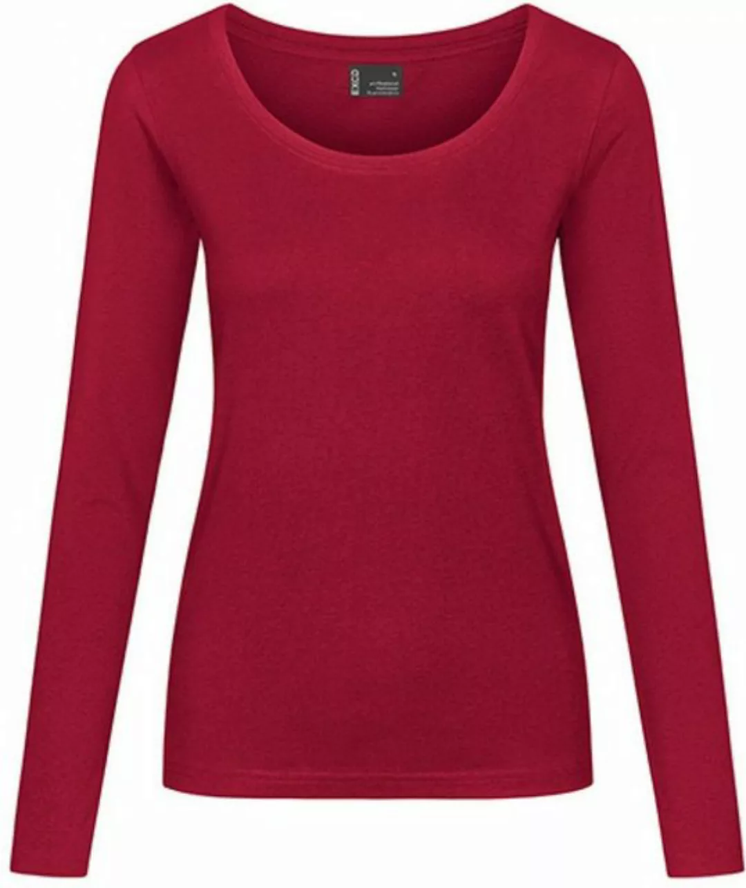 EXCD by Promodoro Langarm-Poloshirt Damen T-Shirt Longsleeve, Single-Jersey günstig online kaufen