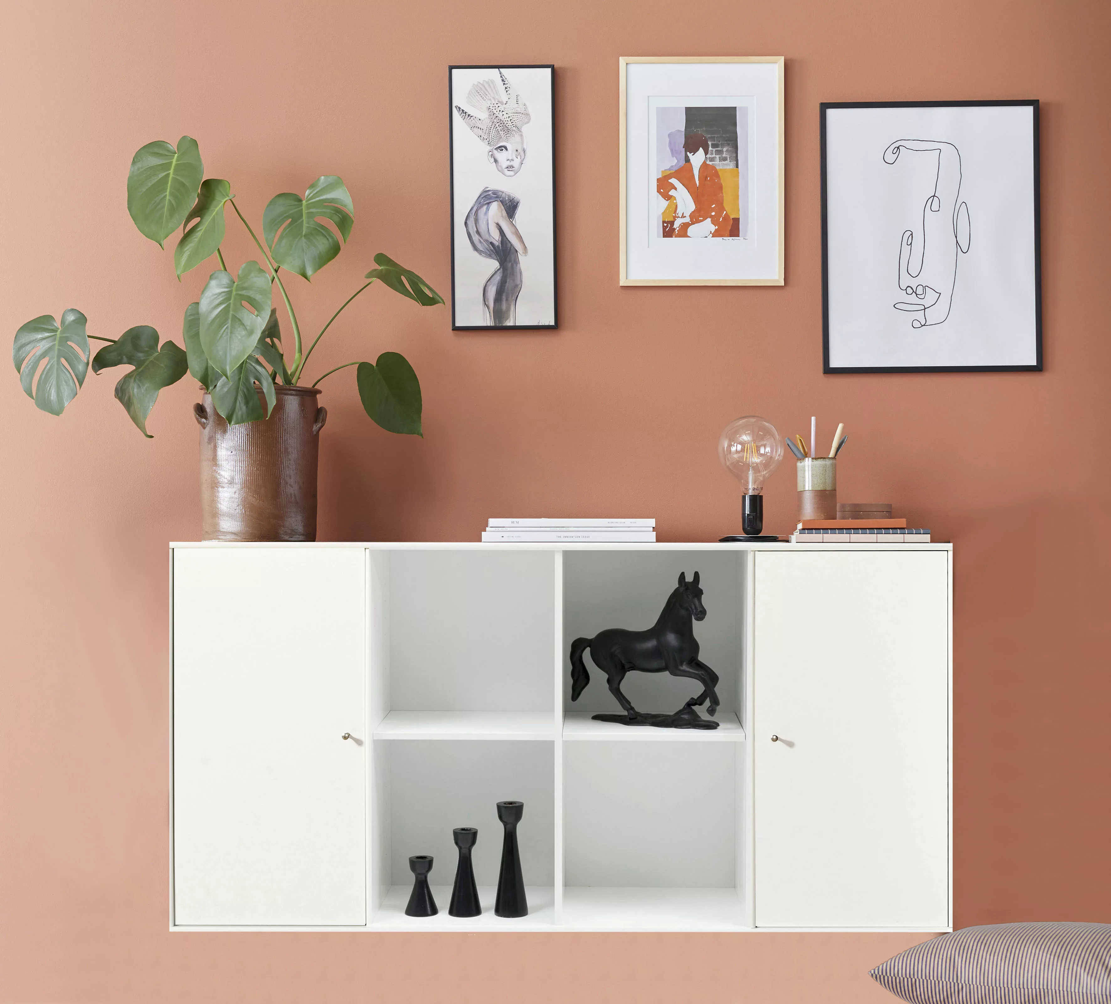 Hammel Furniture Sideboard "Mistral Kubus", mit Türen, Wandmontage/stehend, günstig online kaufen