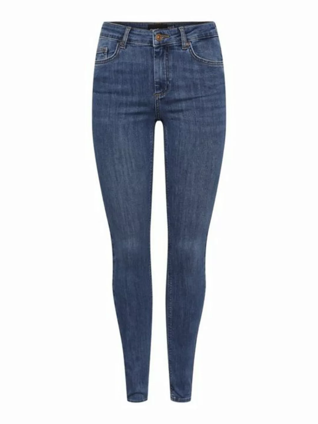 pieces Skinny-fit-Jeans PCDELLY SKN MW MB184 NOOS BC günstig online kaufen