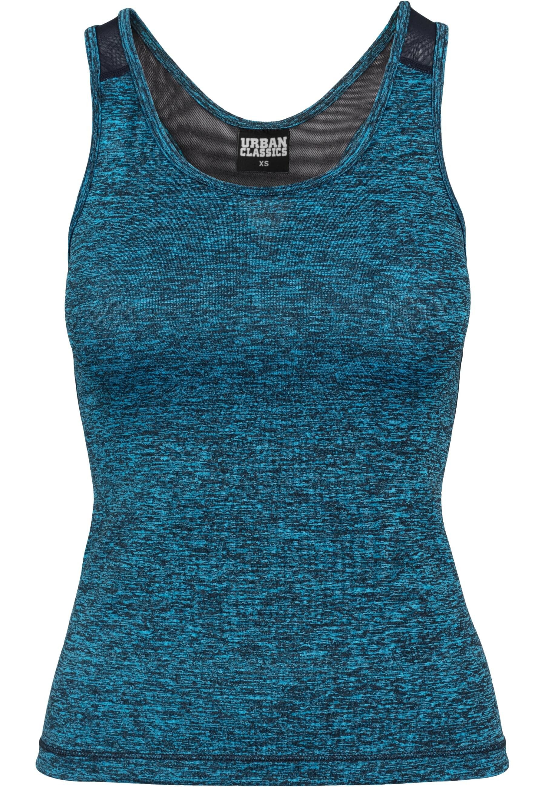 URBAN CLASSICS Muskelshirt "Urban Classics Damen Ladies Active Melange Trai günstig online kaufen