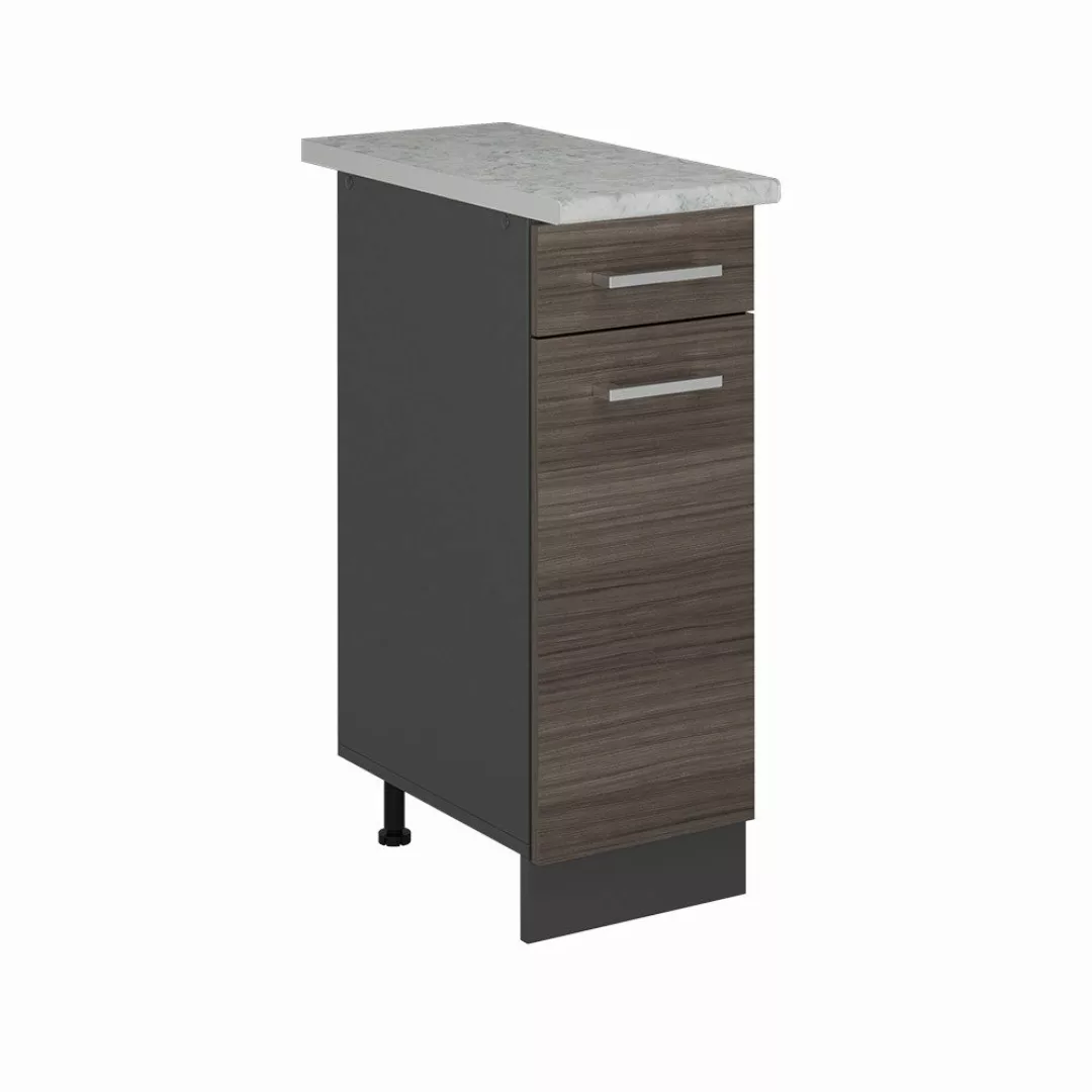 Vicco Unterschrank R-Line, Edelgrau/Anthrazit, 30 cm günstig online kaufen