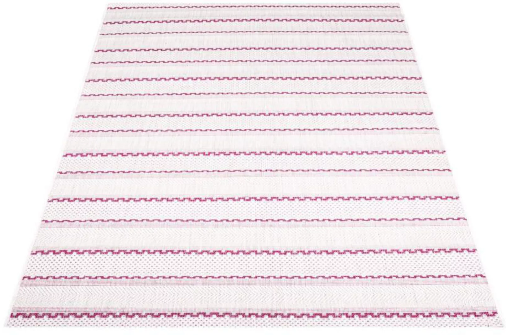 Carpet City Teppich »Outdoor 720«, rechteckig, 5 mm Höhe, In/- Outdoor geei günstig online kaufen