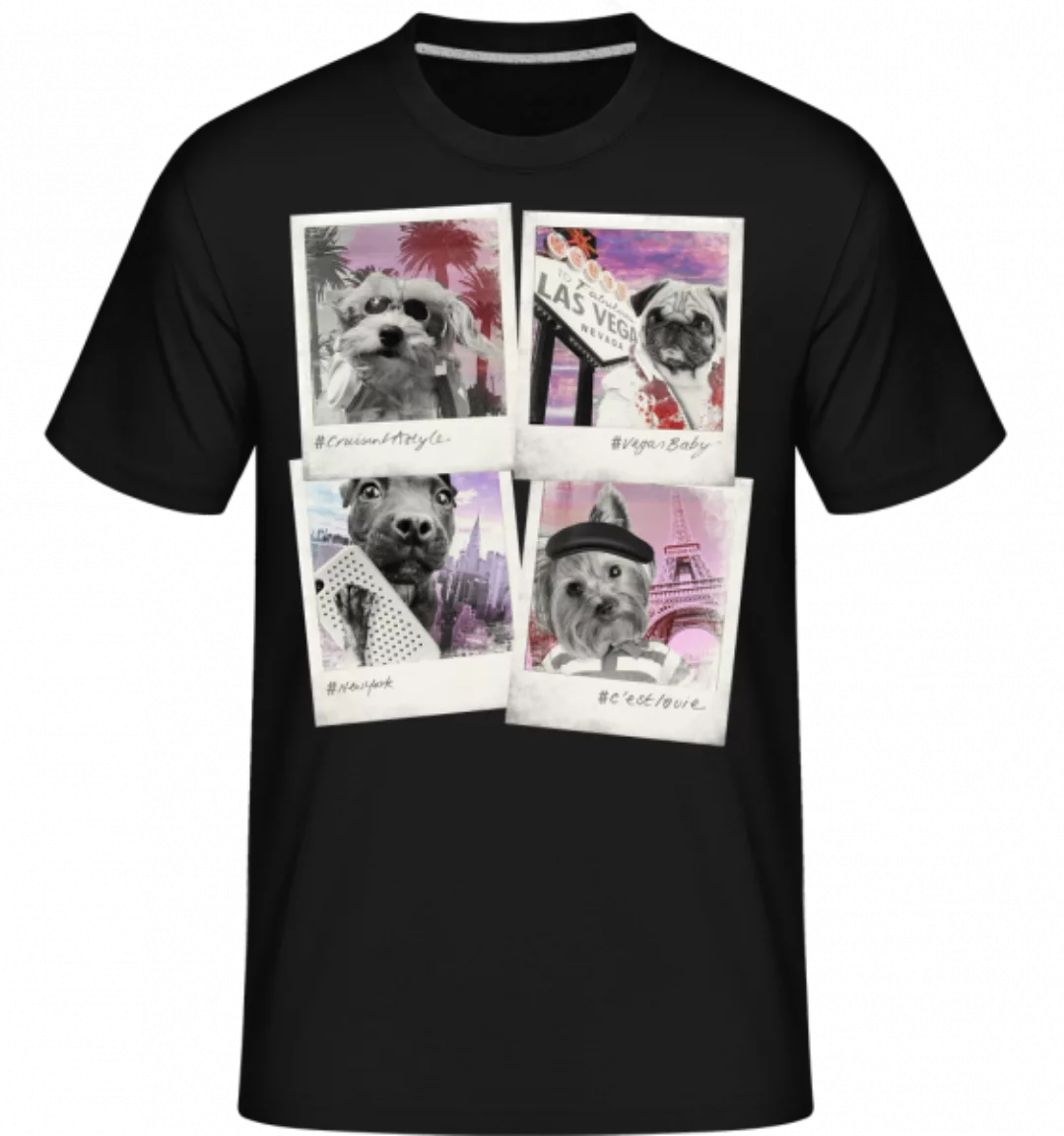 Hunde Polaroids · Shirtinator Männer T-Shirt günstig online kaufen