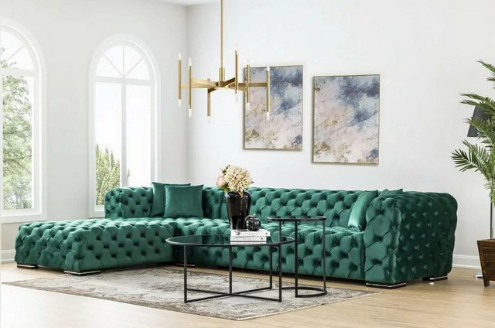 JVmoebel Ecksofa Ecksofa L Form Sofa Couch Design Polster Textil Neu Eck Ga günstig online kaufen