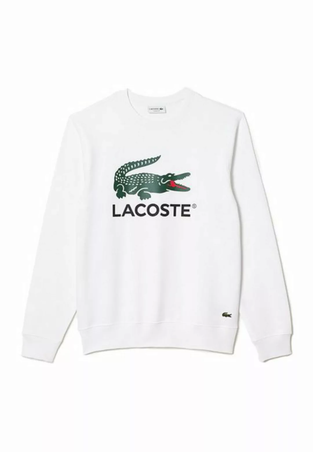 Lacoste Sweater Lacoste Herren Sweater SWEATSHIRT SH1281 001 Blanc Weiß günstig online kaufen