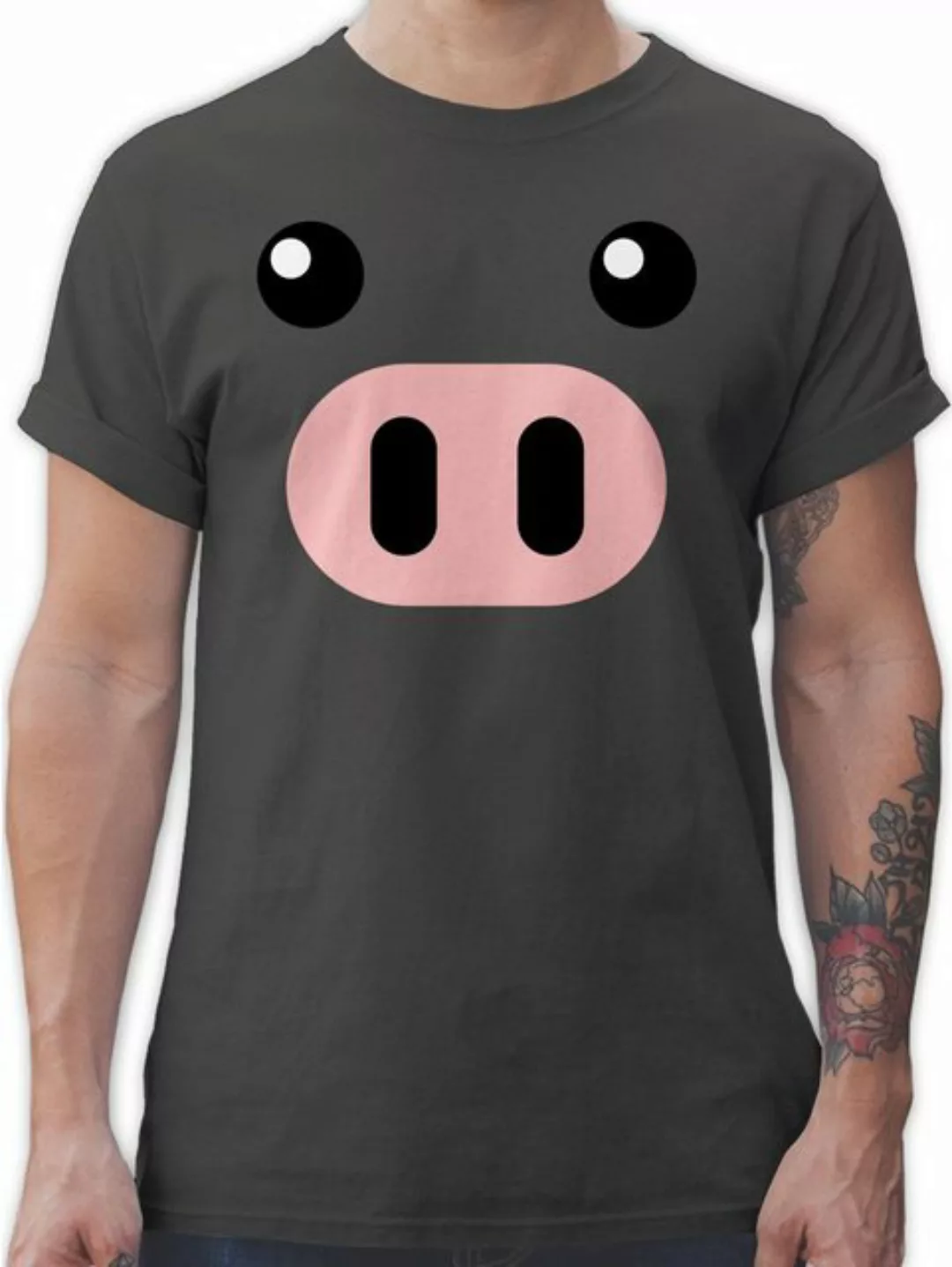 Shirtracer T-Shirt Schwein Kostüm I Schweinchen I Schweine I Sau I Ferkel I günstig online kaufen