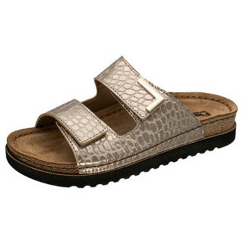 Fischer Löffler  Pantoffeln Pantoletten für Damen in gold günstig online kaufen