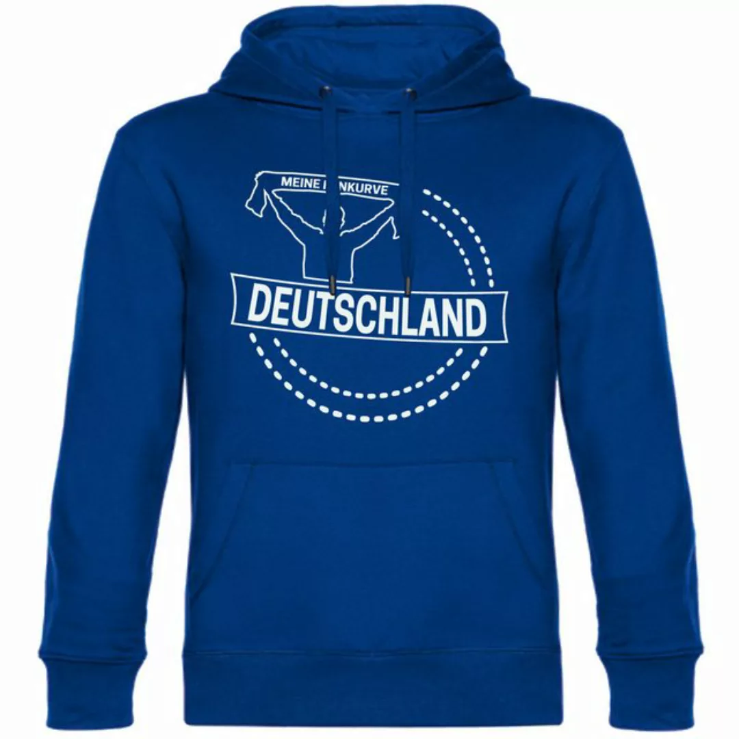 multifanshop Kapuzensweatshirt Deutschland - Meine Fankurve - Pullover günstig online kaufen