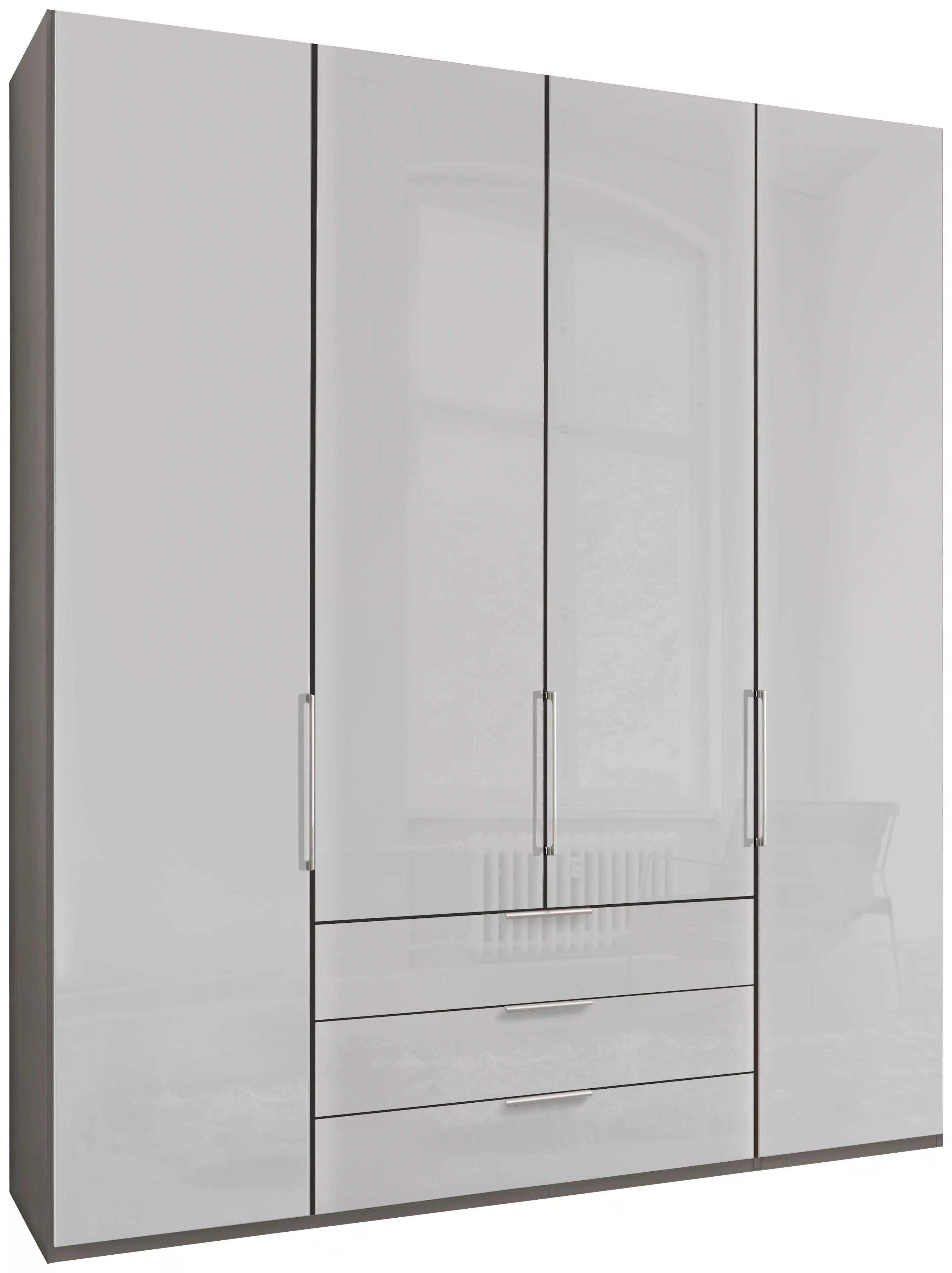 WIEMANN Drehtürenschrank "Monaco", mit Glasfront sowie hochwertigen Beschlä günstig online kaufen