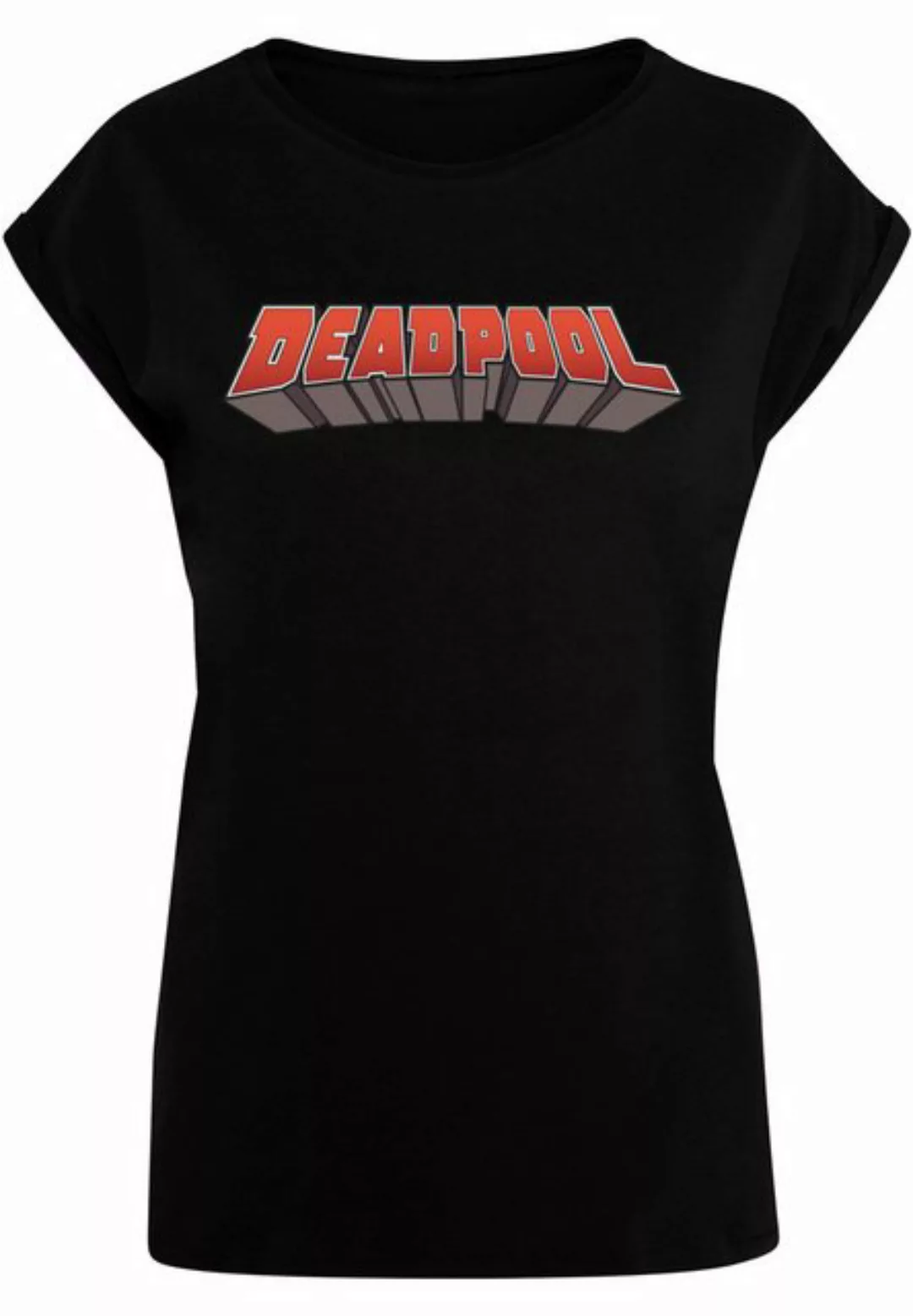 ABSOLUTE CULT T-Shirt ABSOLUTE CULT Damen Ladies Deadpool - Text Logo T-Shi günstig online kaufen