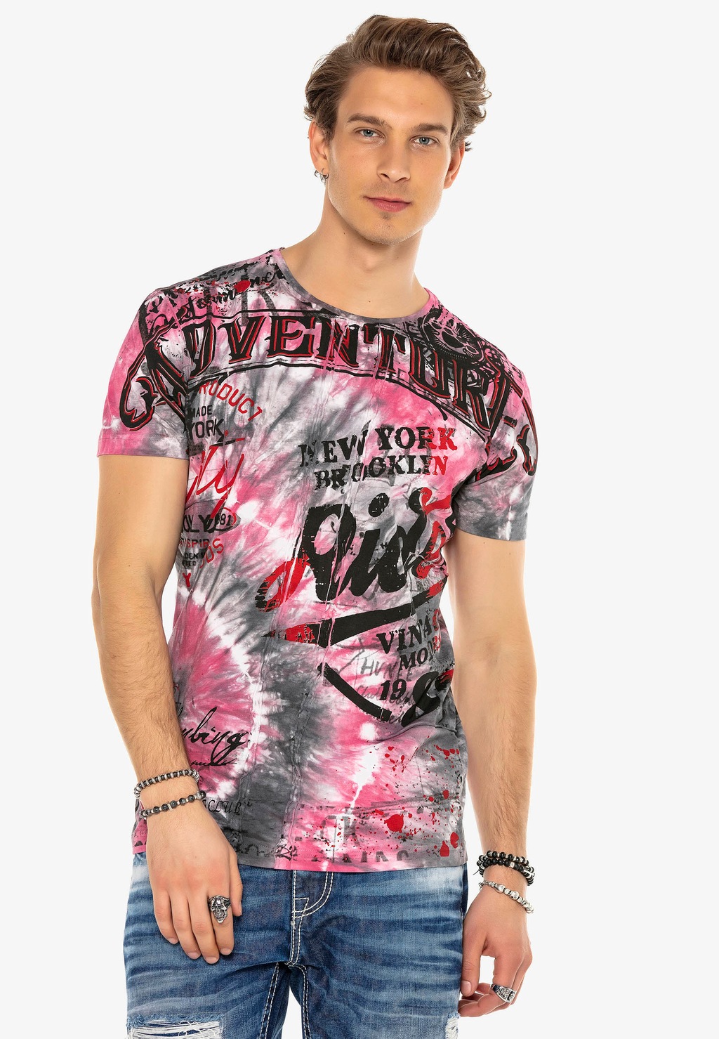 Cipo & Baxx T-Shirt "CT583", mit coolen Prints günstig online kaufen