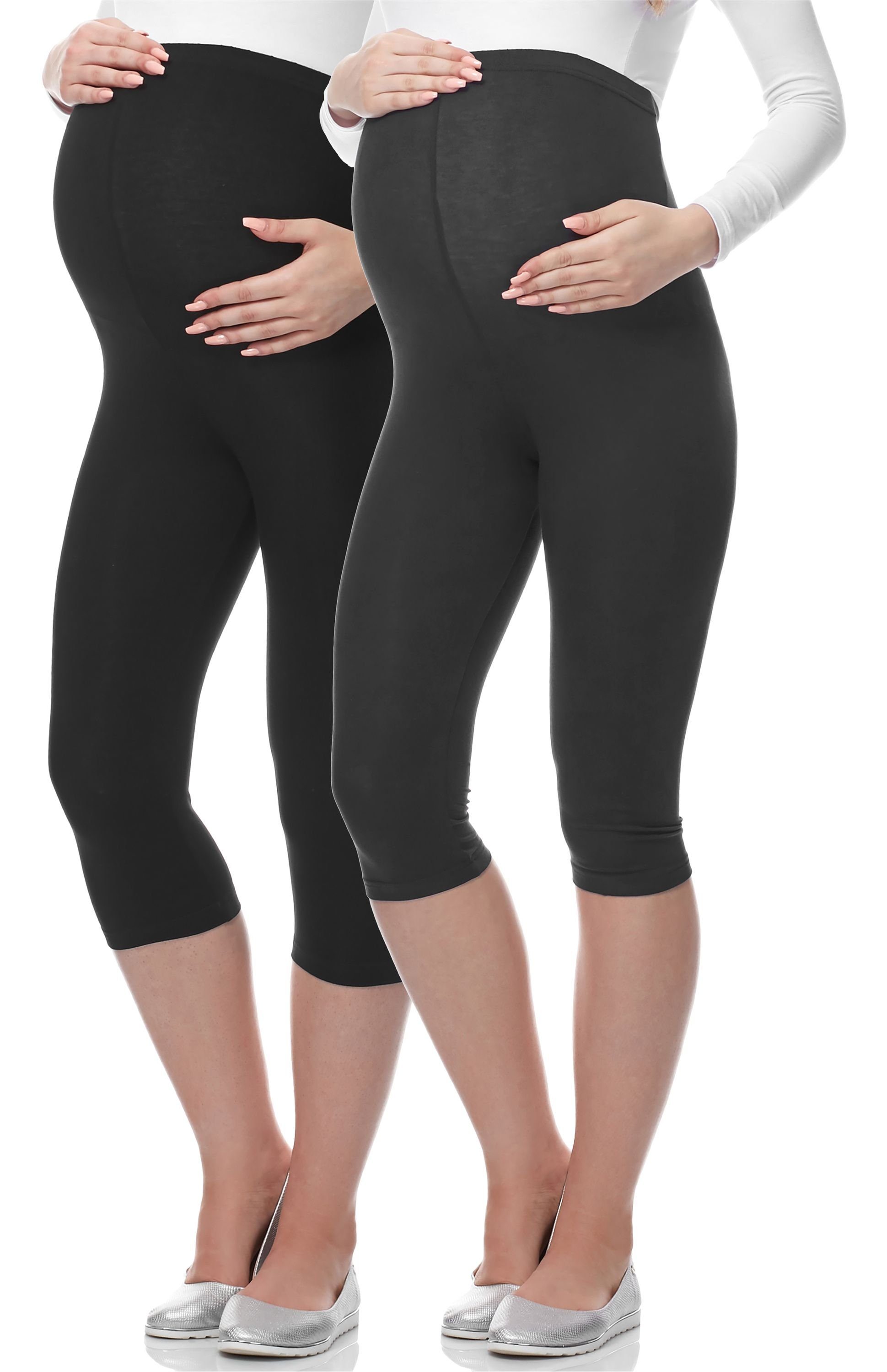 Be Mammy Umstandsleggings Damen 3/4 Capri günstig online kaufen