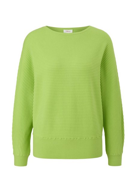 s.Oliver Strickpullover mit auffälliger Farbe günstig online kaufen