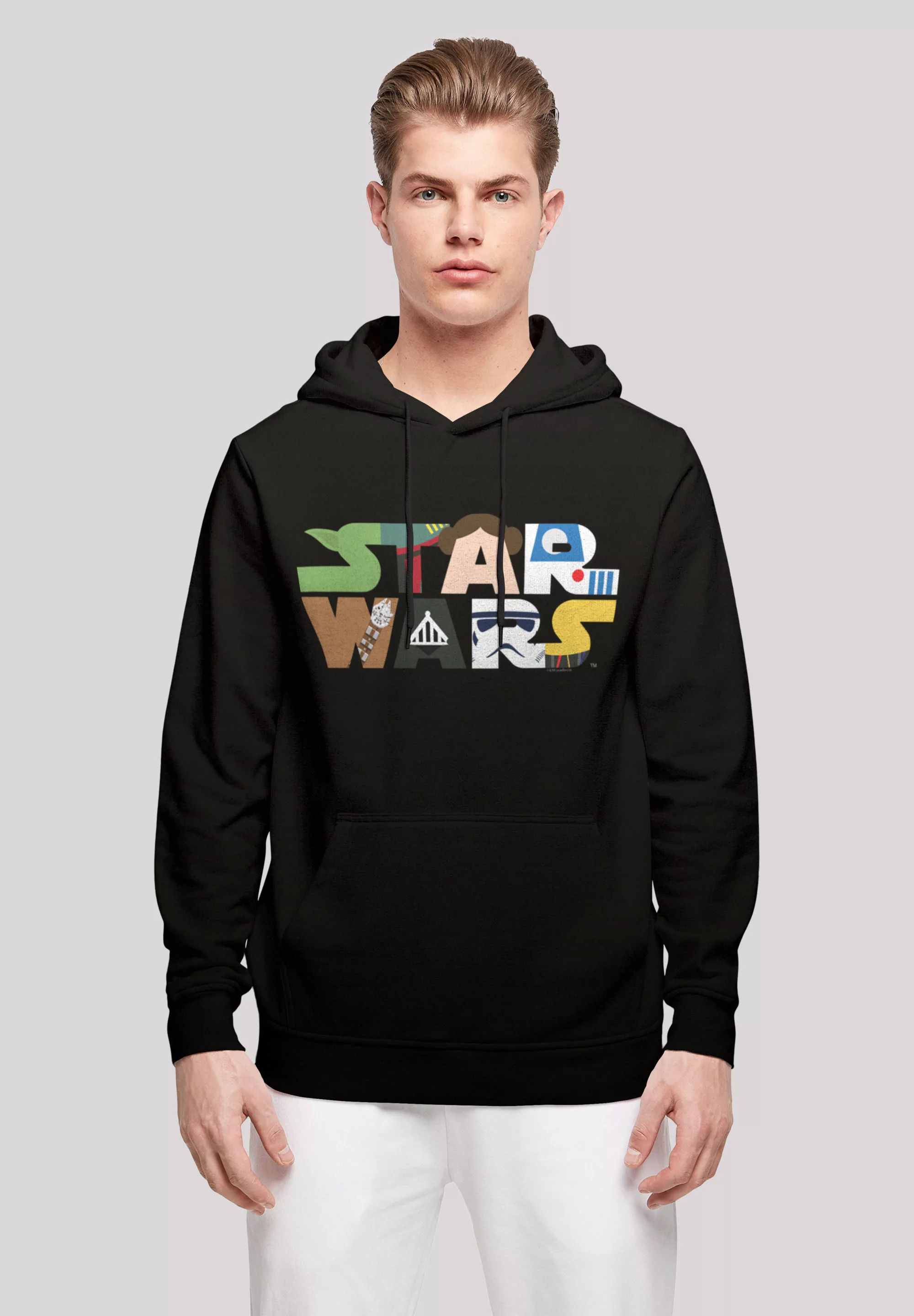 F4NT4STIC Kapuzenpullover "Star Wars Character Logo" günstig online kaufen