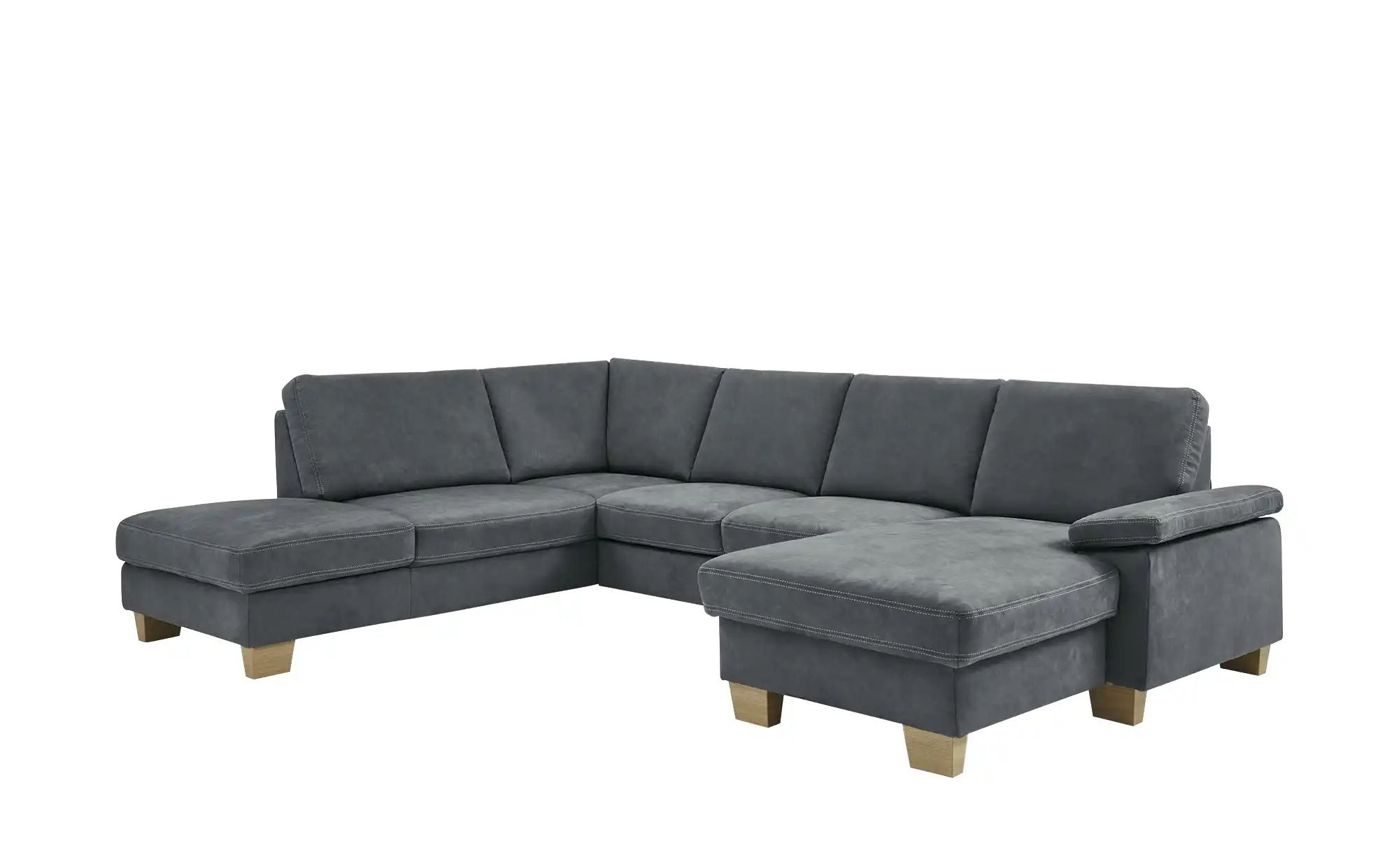 meinSofa Wohnlandschaft  Samu ¦ grau ¦ Maße (cm): B: 316 H: 90 T: 235 Polst günstig online kaufen