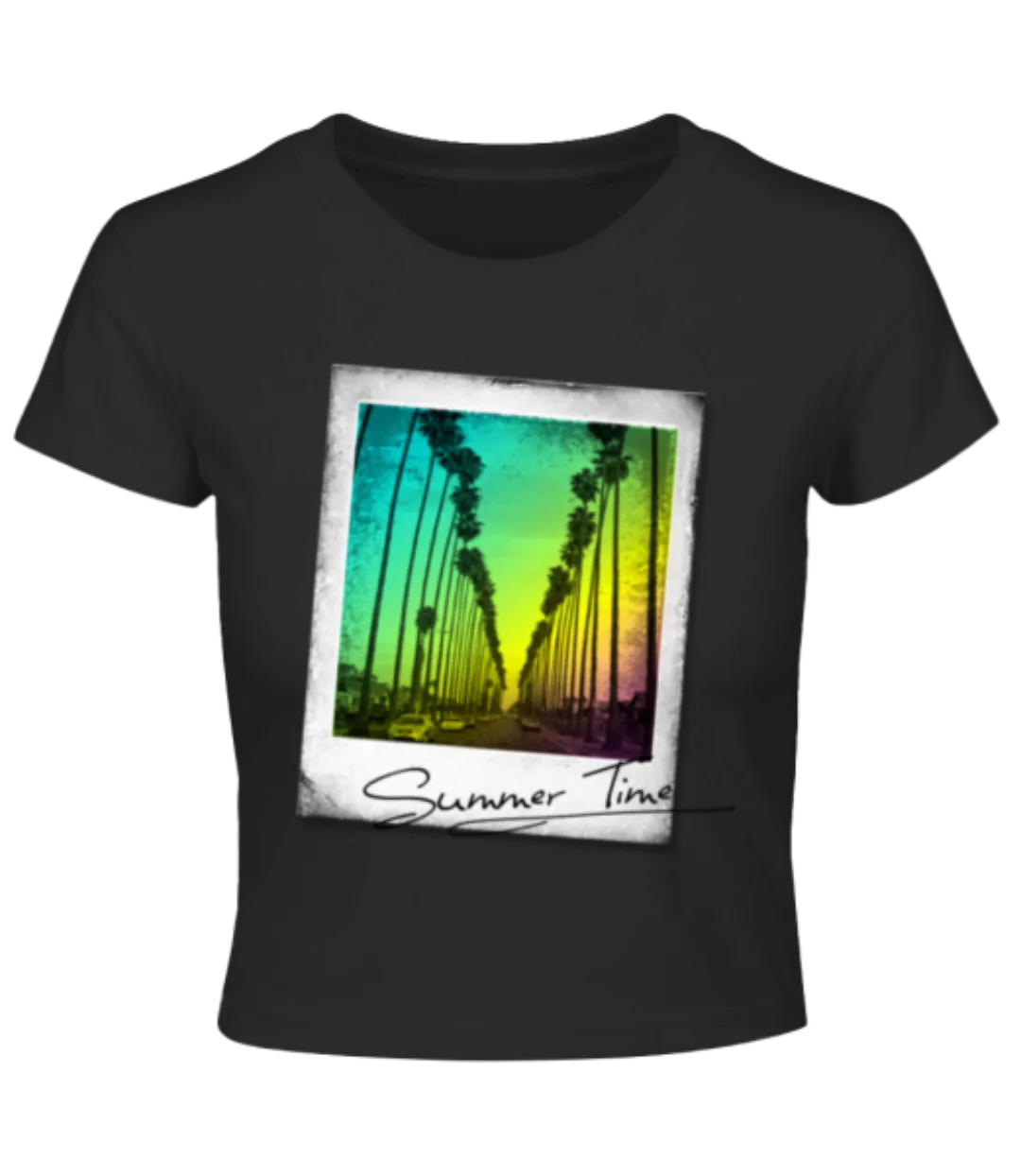 Summer Time · Crop T-Shirt günstig online kaufen
