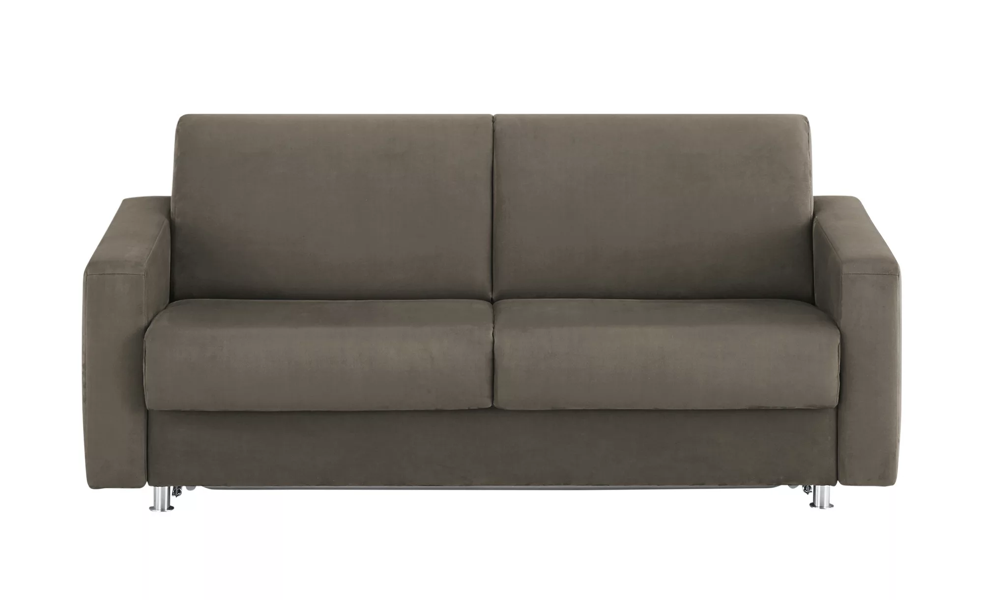 Schlafsofa - braun - 195 cm - 84 cm - 100 cm - Polstermöbel > Sofas > 2-Sit günstig online kaufen