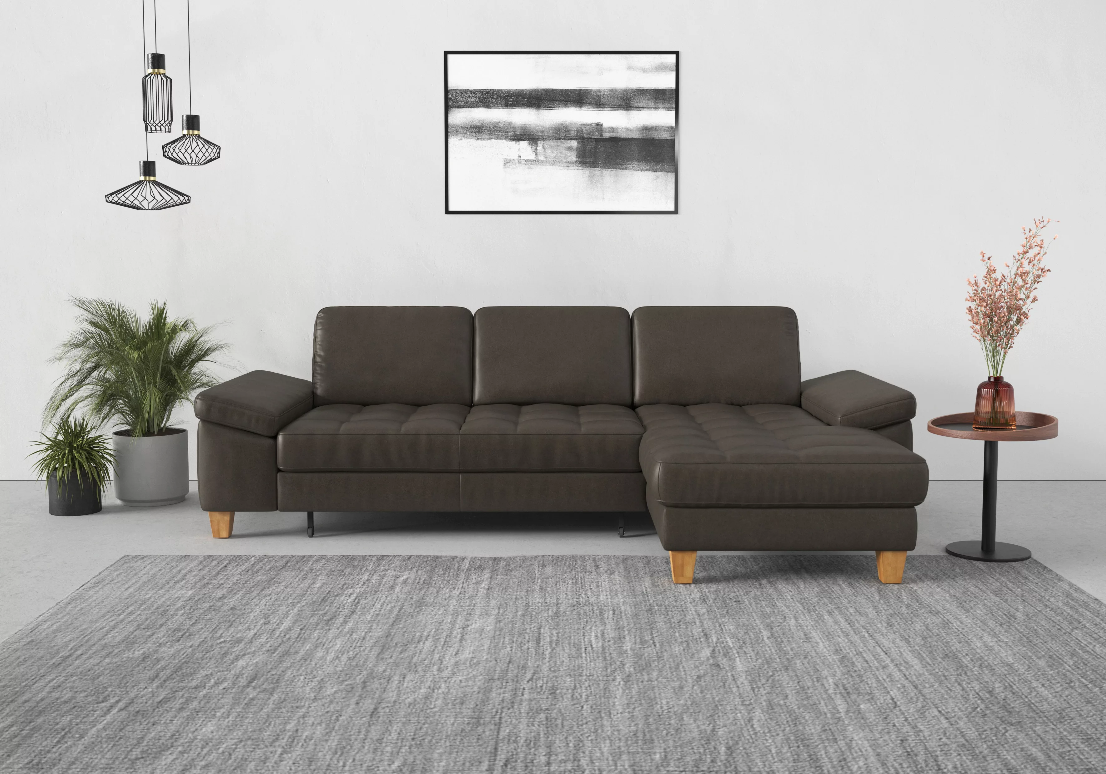 sit&more Ecksofa "Westham L-Form", mit Recamiere, mit oder ohne Bettfunktio günstig online kaufen