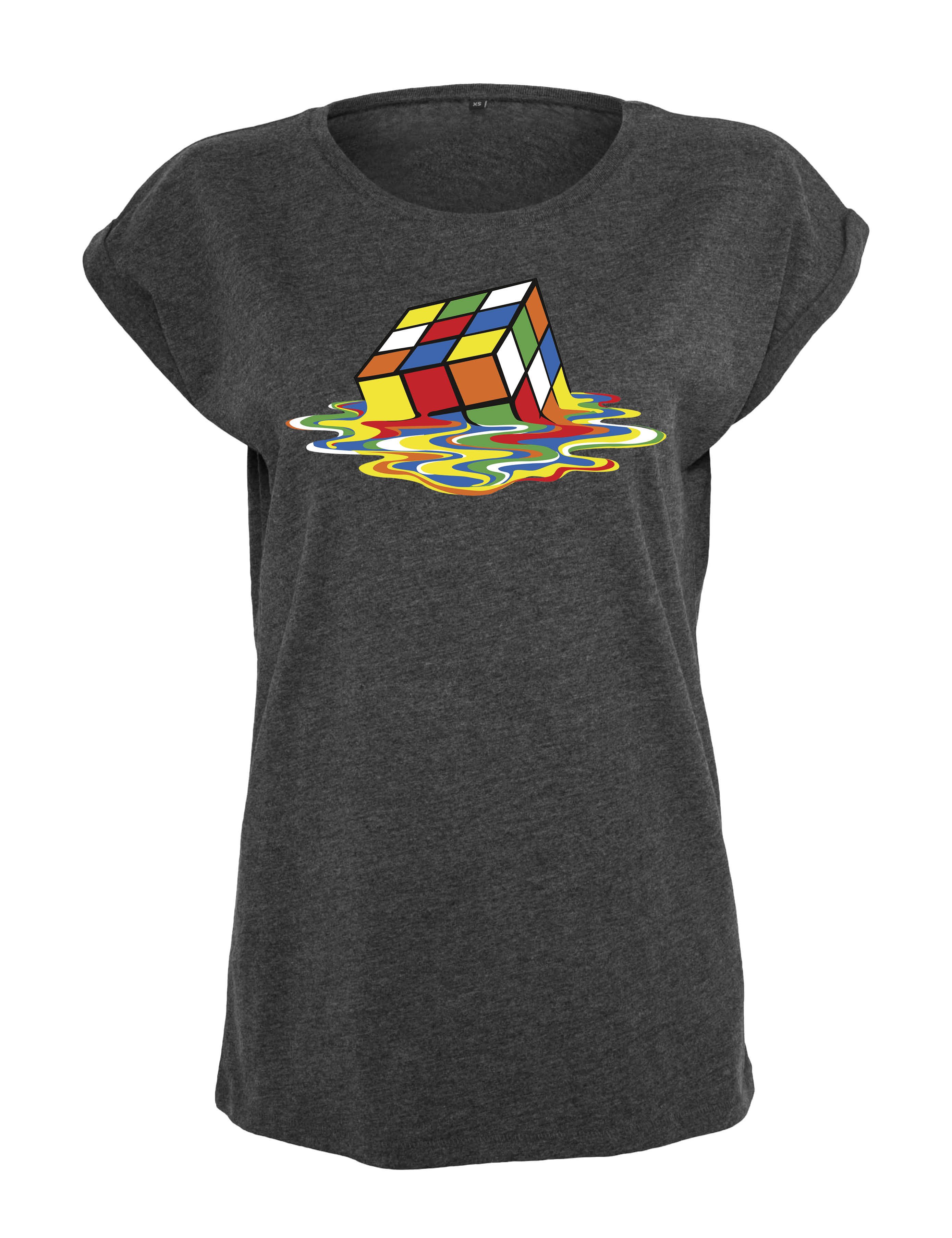 Youth Designz Print-Shirt "Zauberwürfel" Damen T-Shirt günstig online kaufen