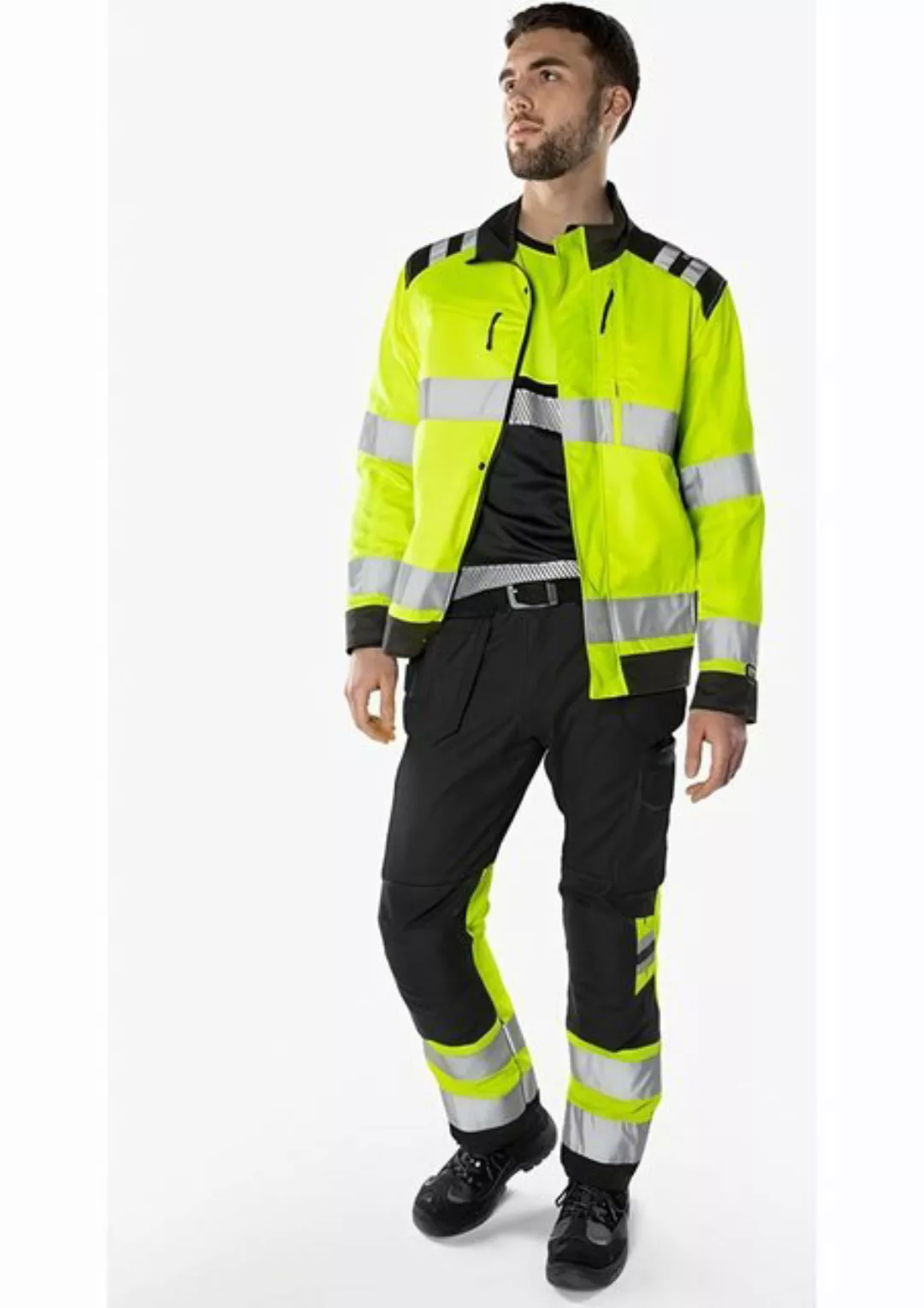 Fristads Warnschutz-Shirt High Vis Jacke Kl. 3 4794 Th günstig online kaufen